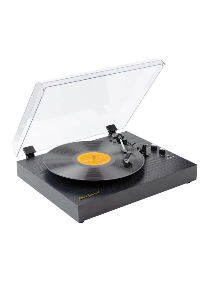 فلاشهوك سجل صوتي LP مشغل أسطوانات بتصميم retro مع مكبرات صوت مدمجة gramophone كلاسيكي 3 سرعات BT5.0 مدخل AUX مخرج لاين RCA - Image 3